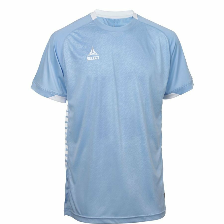 Teamsport * | Wholesale Select Playershirt Spain Light Blue/White Kids