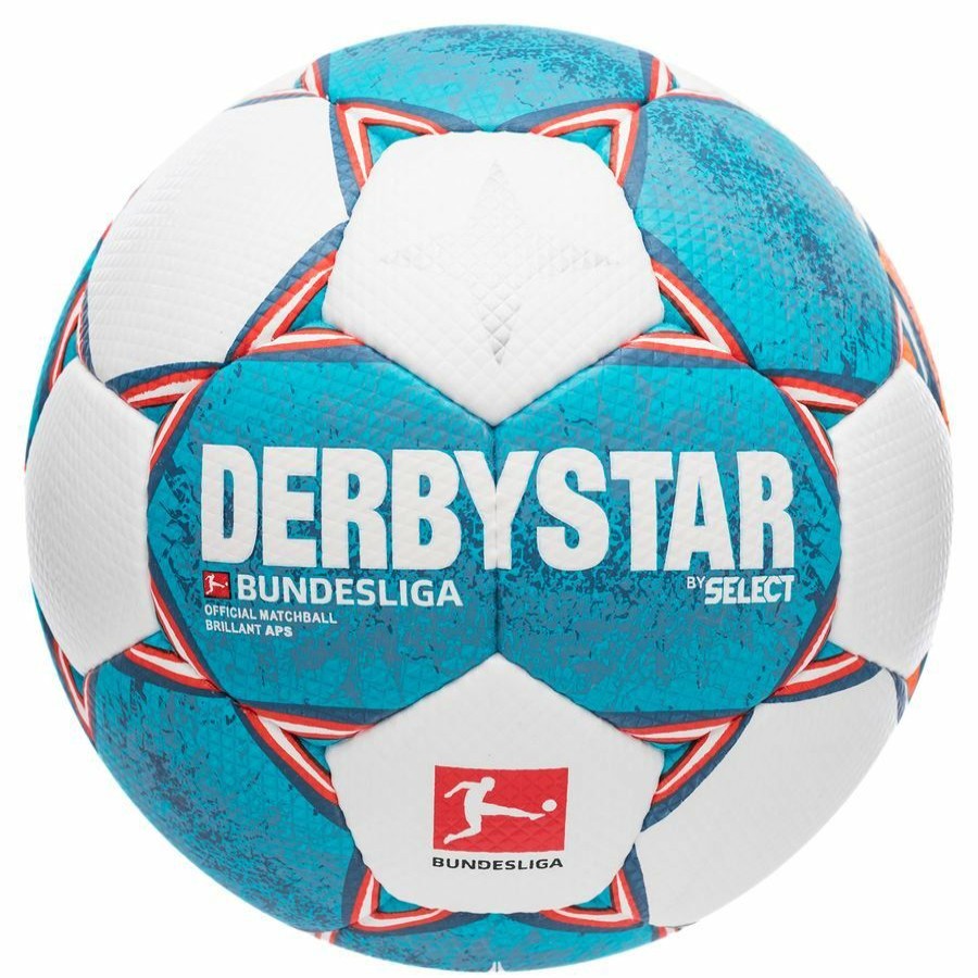 Football * | Promotions Derbystar Football Brillant Aps Bundesliga 2021/22 White/Blue/Orange