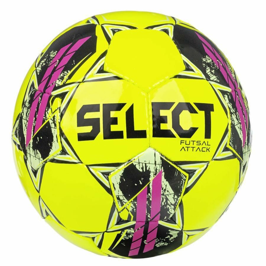 Football * | Sale Select Football Futsal Attack Yellow/Pink/Black