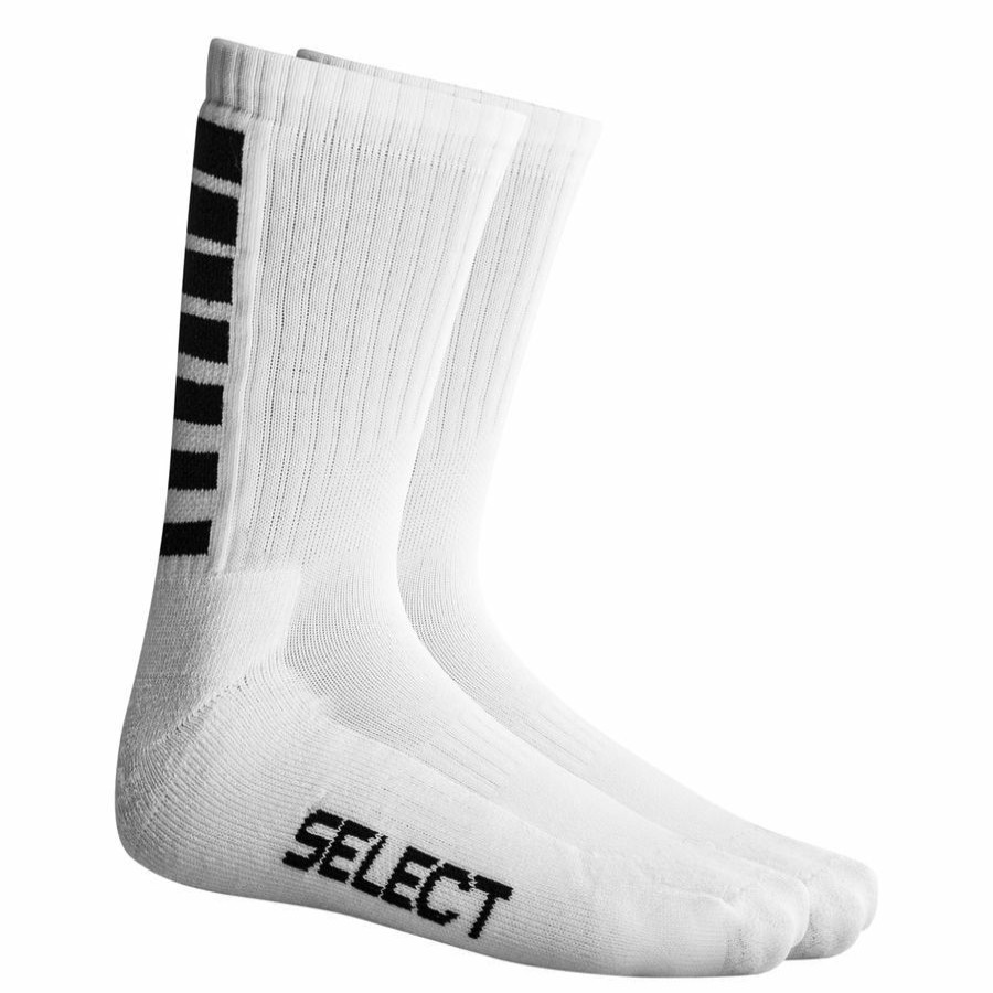 Football * | Promotions Select Football Socks Striped Short White/Black