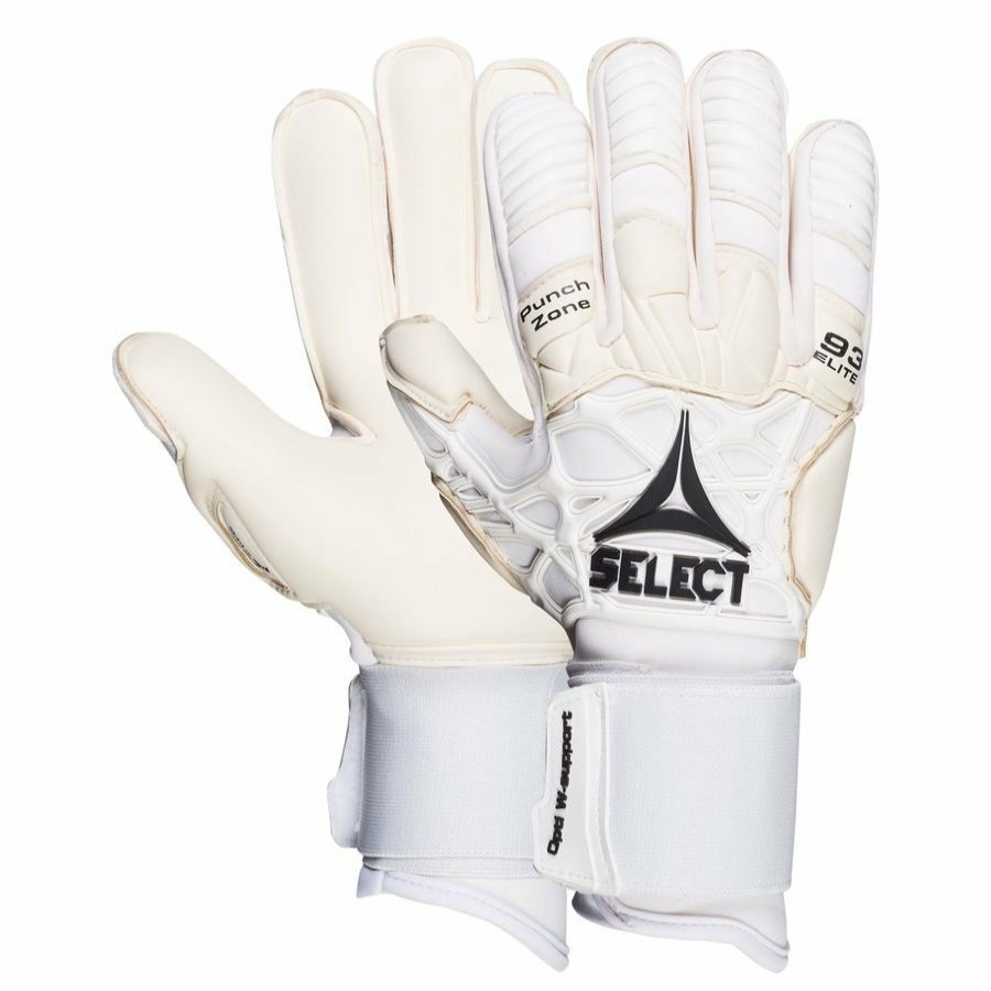 Football * | Outlet Select Goalkeeper Gloves 93 Elite V21 White/Black