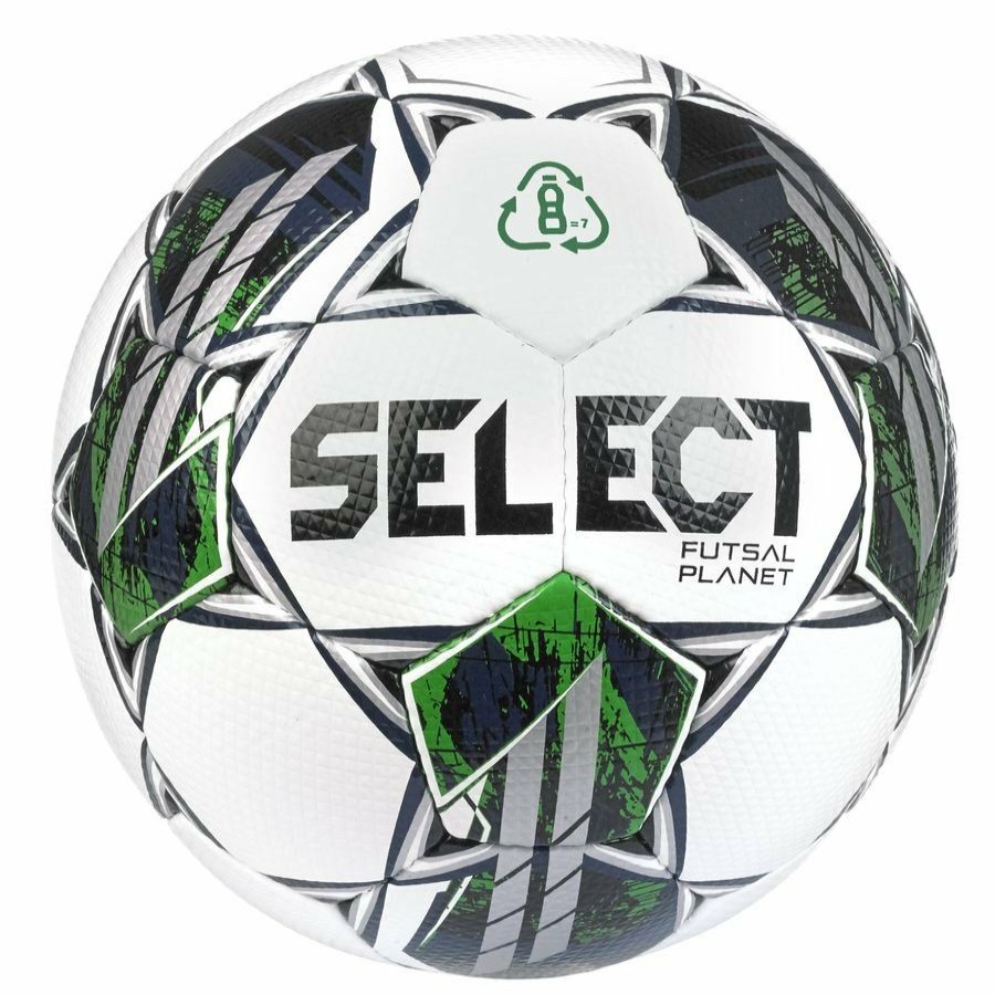 Football * | Outlet Select Football Futsal Planet White/Green/Black