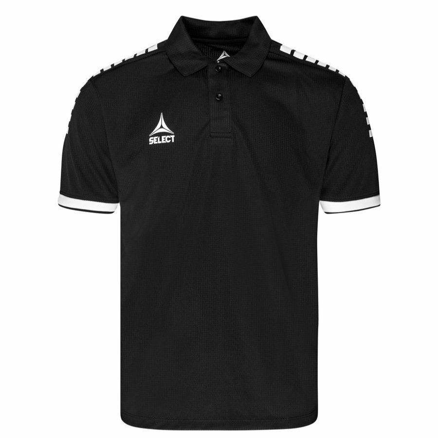 Teamsport * | Promotions Select Polo Monaco Technical Black/White