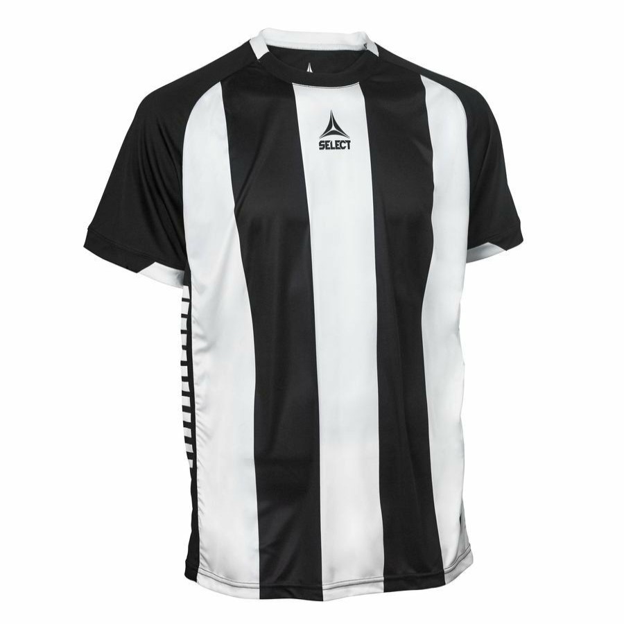 Teamsport * | Promotions Select Playershirt Spain Striped Black/White