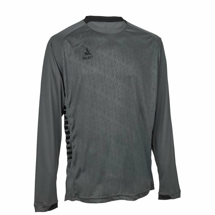 Teamsport * | Promotions Select Goalkeeper Shirt Spain Grey Kids