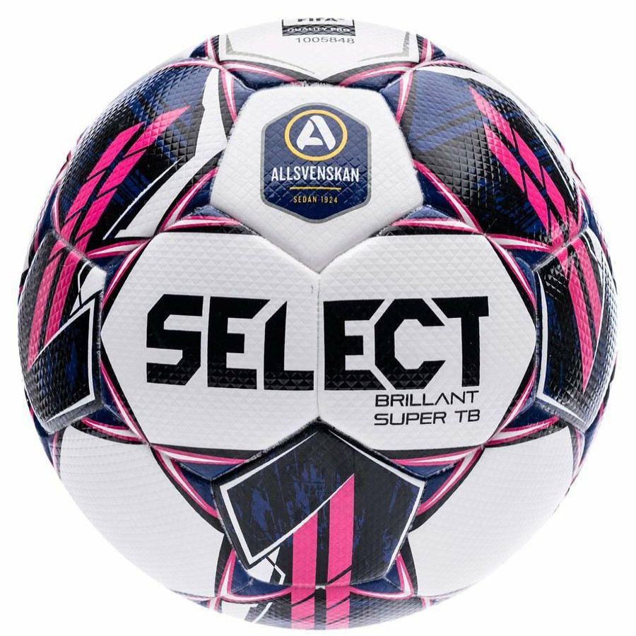 Equipment * | Wholesale Select Football Brillant Super Tb V22 Allsvenskan White/Pink