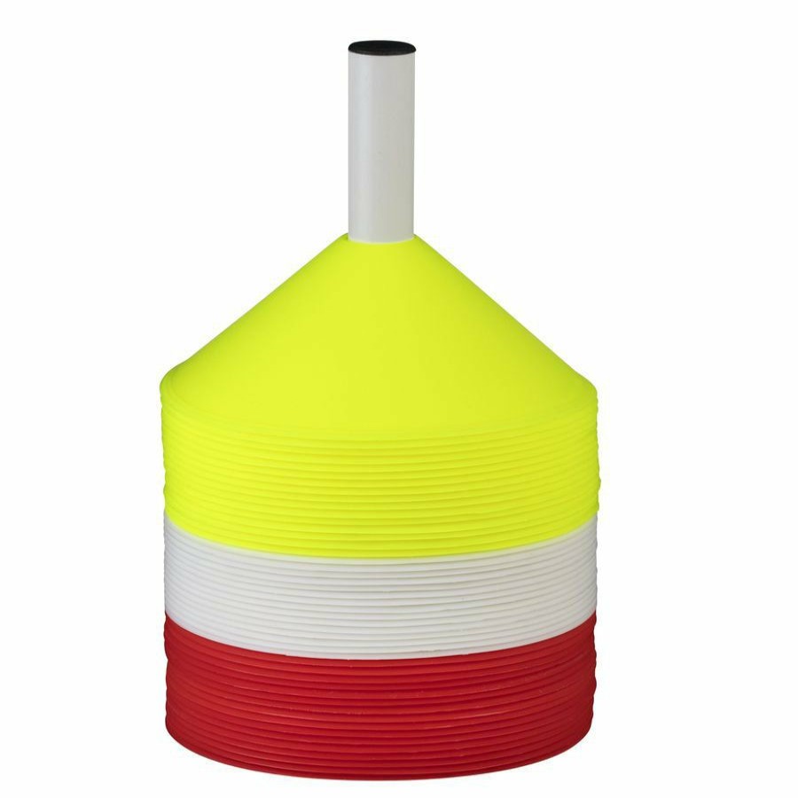 Equipment * | Free Delivery Select Marker Set 48 Pcs + Plastic Holder Red/Yellow/White