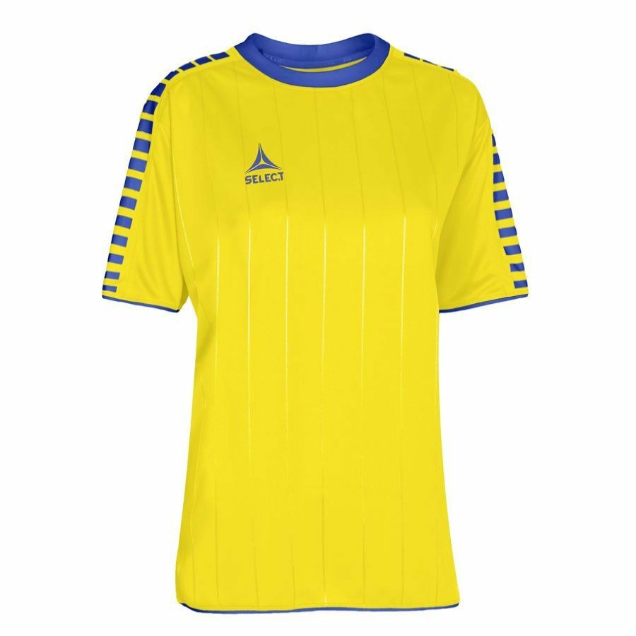 Teamsport * | Free Delivery Select Playershirt Argentina Yellow/Blue Woman