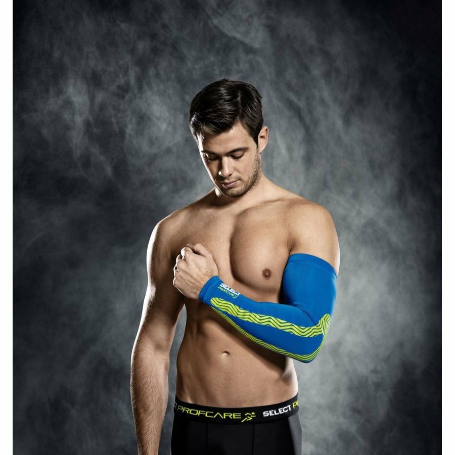 Equipment * | Wholesale Select Compression Arm Sleeve Blue