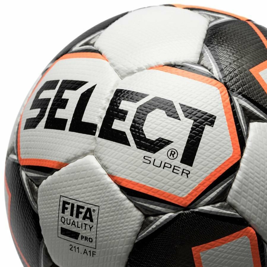 Football * | Promotions Select Football Super White/Grey