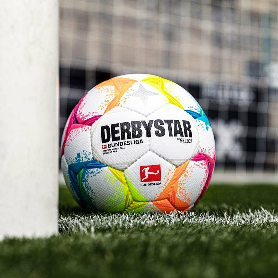 Equipment * | Online Derbystar Football Brillant Aps Bundesliga 2022/23 White/Multicolor