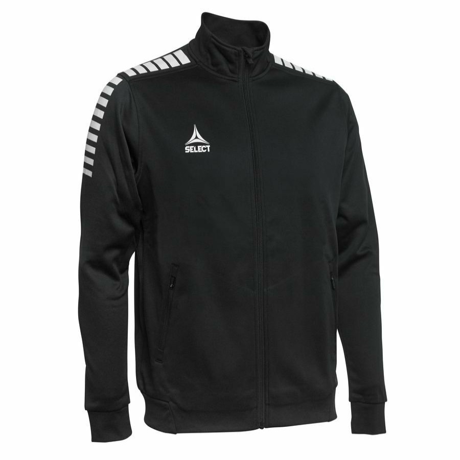 Teamsport * | Free Delivery Select Monaco Training Jacket Black