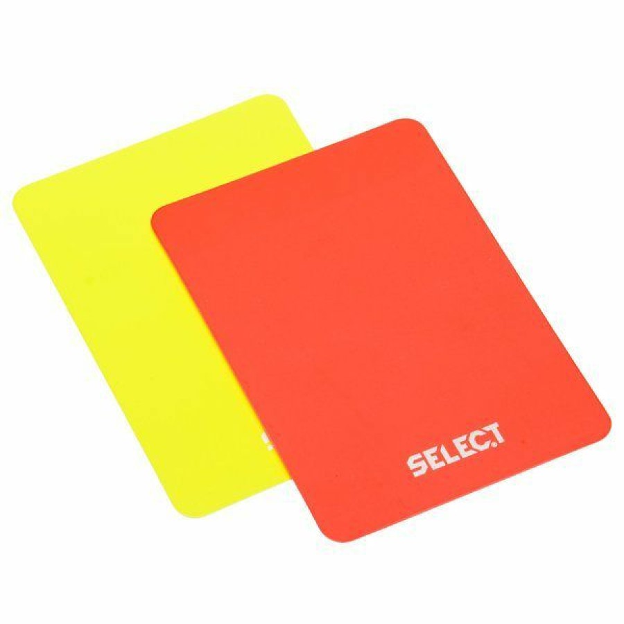 Football * | Sale Select Referee Cards Red/Yellow