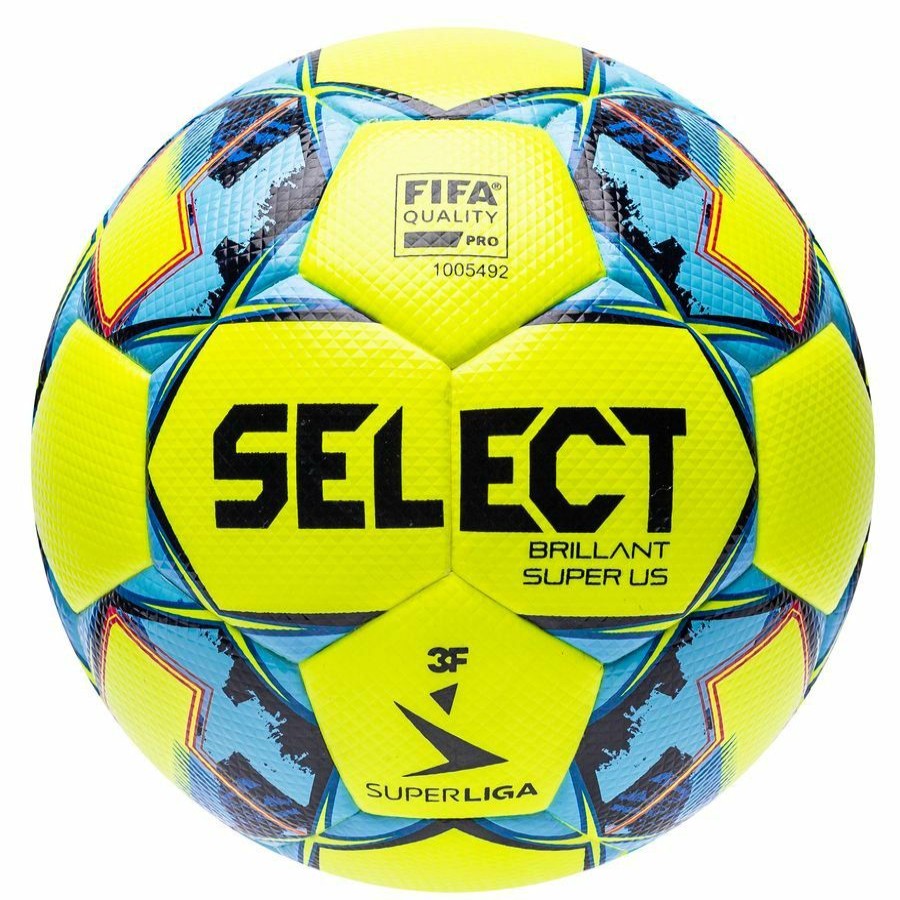 Football * | Promotions Select Football Brillant Super Us V21 3F Superliga Yellow/Blue