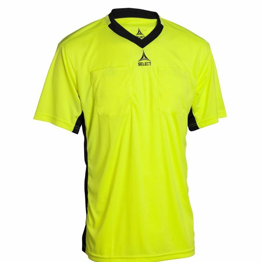 Football * | Outlet Select Referee'S Shirt V21 Yellow/Black