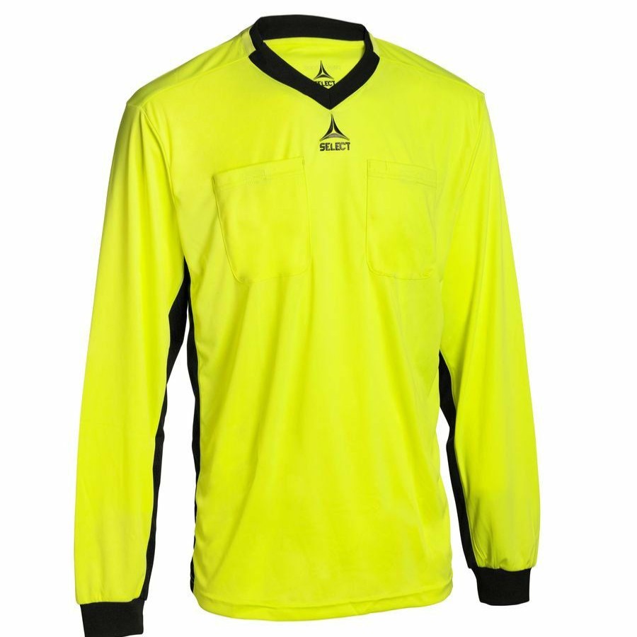 Football * | Sale Select Referee'S Shirt V21 Yellow/Black