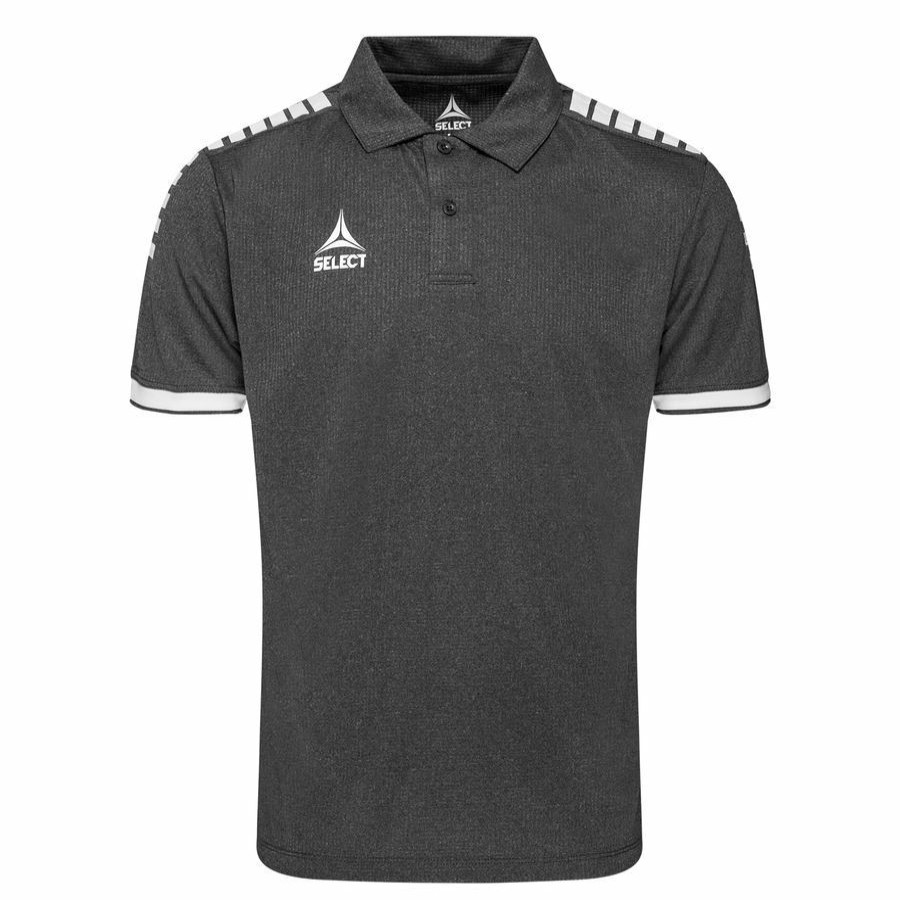 Teamsport * | Sale Select Polo Monaco Technical Grey/White