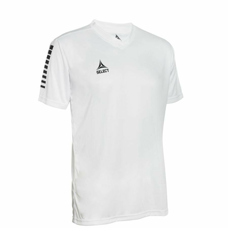 Teamsport * | Sale Select Playershirt Pisa White/Black