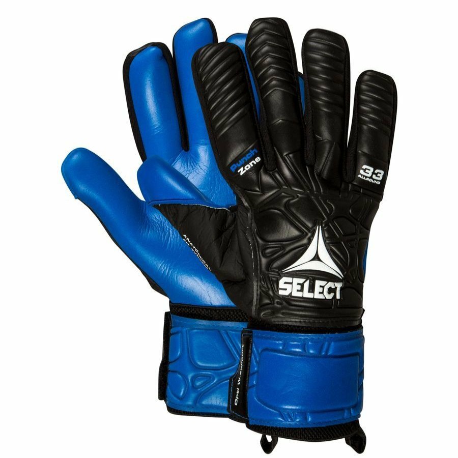 Football * | Outlet Select Goalkeeper Gloves 33 Allround Black/Blue