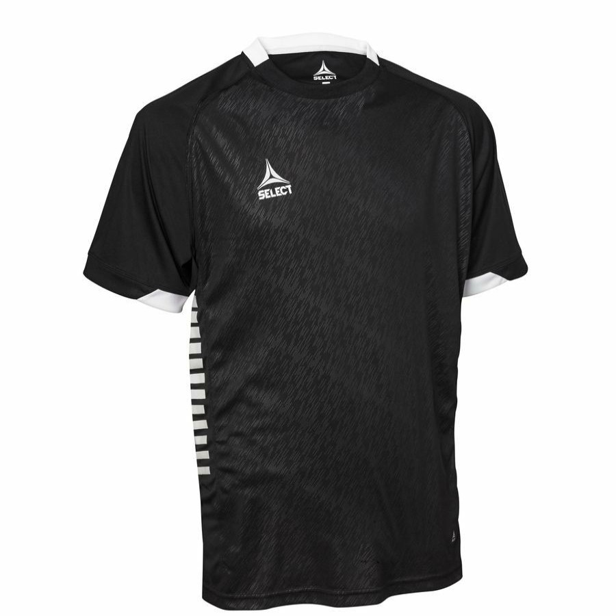 Teamsport * | Sale Select Playershirt Spain Black/White Kids