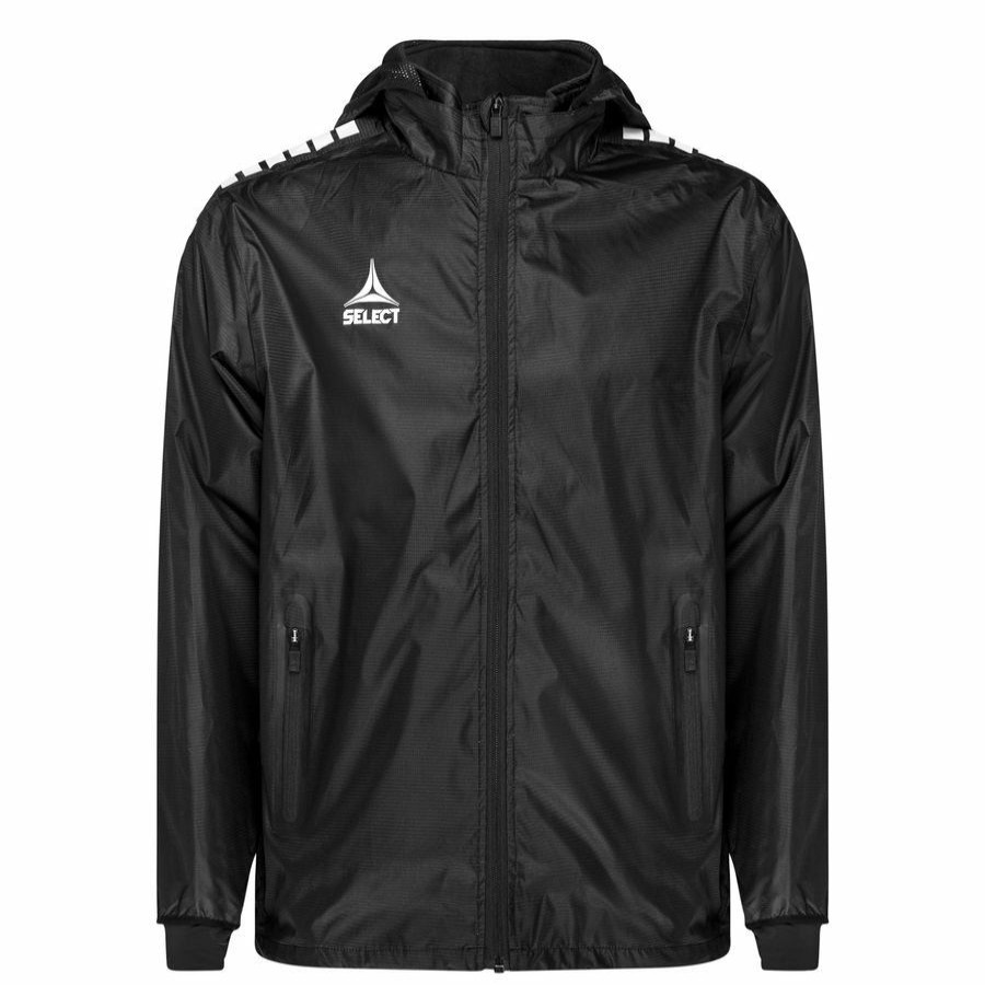 Teamsport * | Outlet Select Jacket Monaco All Weather Black/White Kids