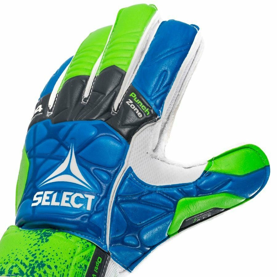 Football * | Online Select Goalkeeper Gloves 04 Protection Blue/Green/White Kids