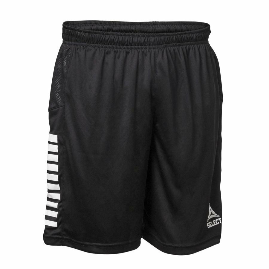 Teamsport * | Free Delivery Select Shorts Spain Black/White Kids