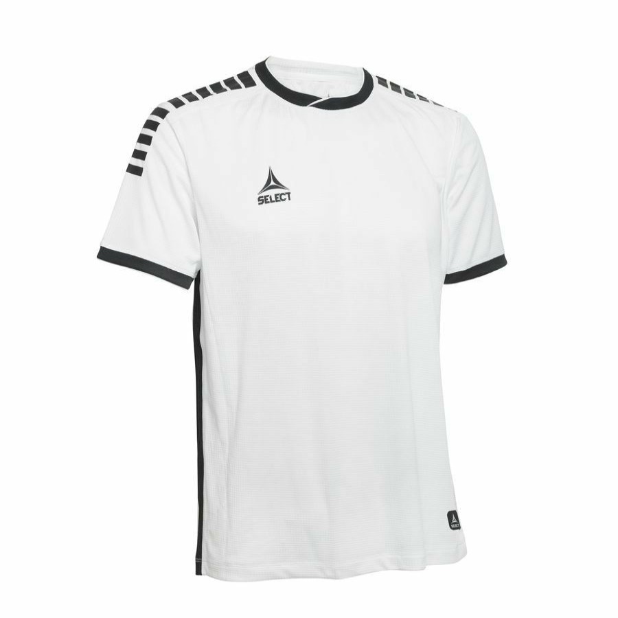 Teamsport * | Online Select Monaco Playershirt White/Black