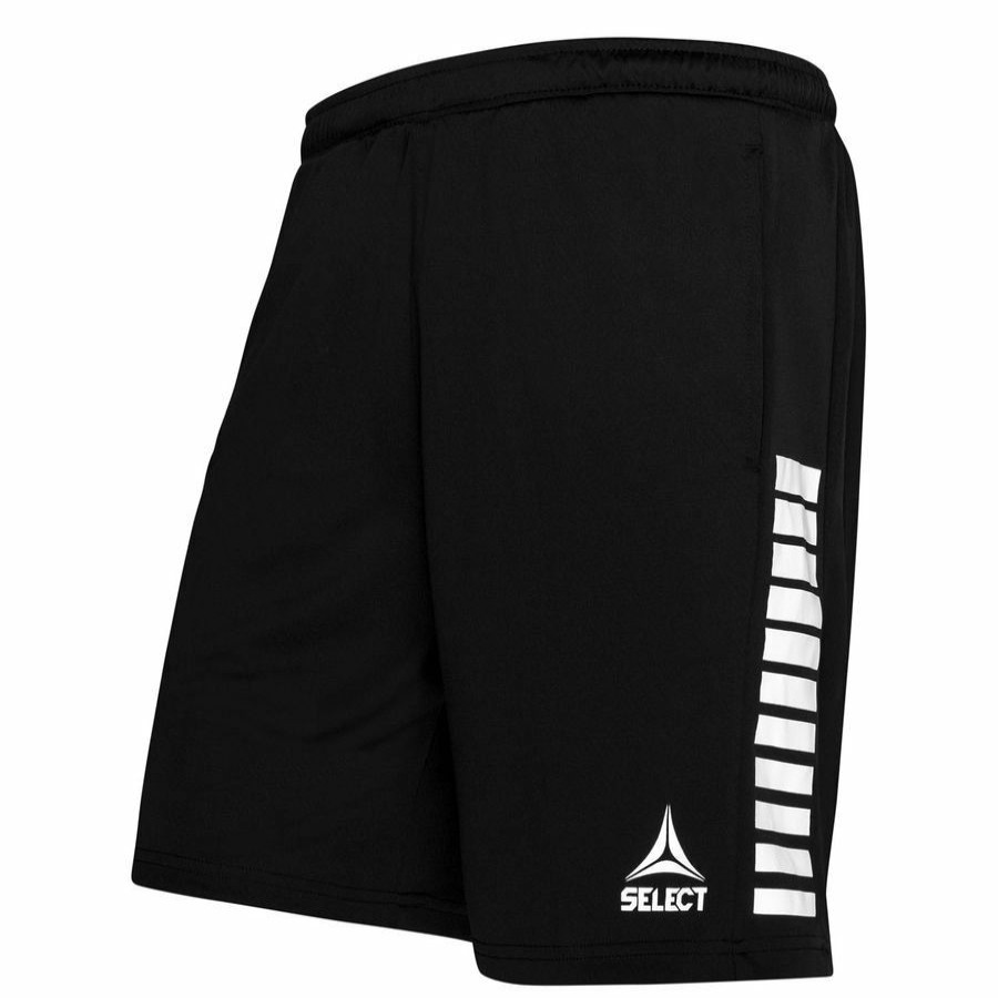 Teamsport * | Free Delivery Select Shorts Bermuda Monaco Black/White