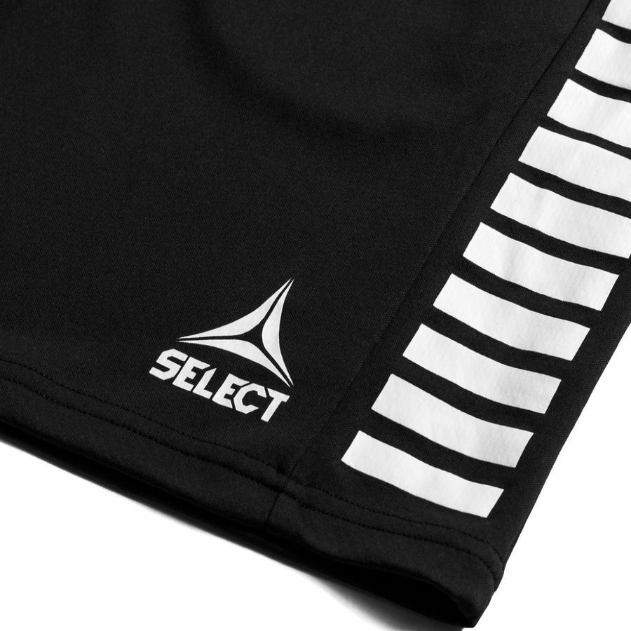 Teamsport * | Free Delivery Select Shorts Bermuda Monaco Black/White