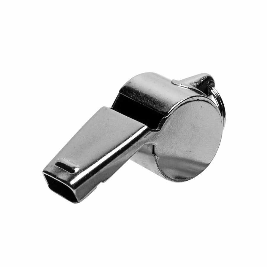 Football * | Online Select Referees Whistle Metal Metallic Silver