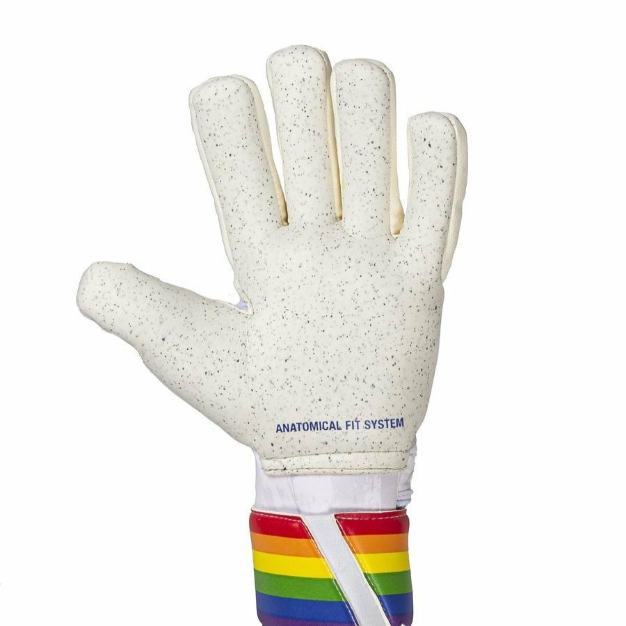 Football * | Wholesale Select Goalkeeper Gloves Pro Grip 88 Rainbow White Limited Edition