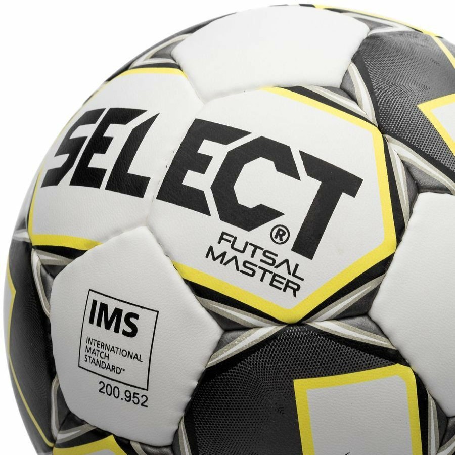 Football * | Free Delivery Select Football Futsal Master Grain White/Yellow/Black