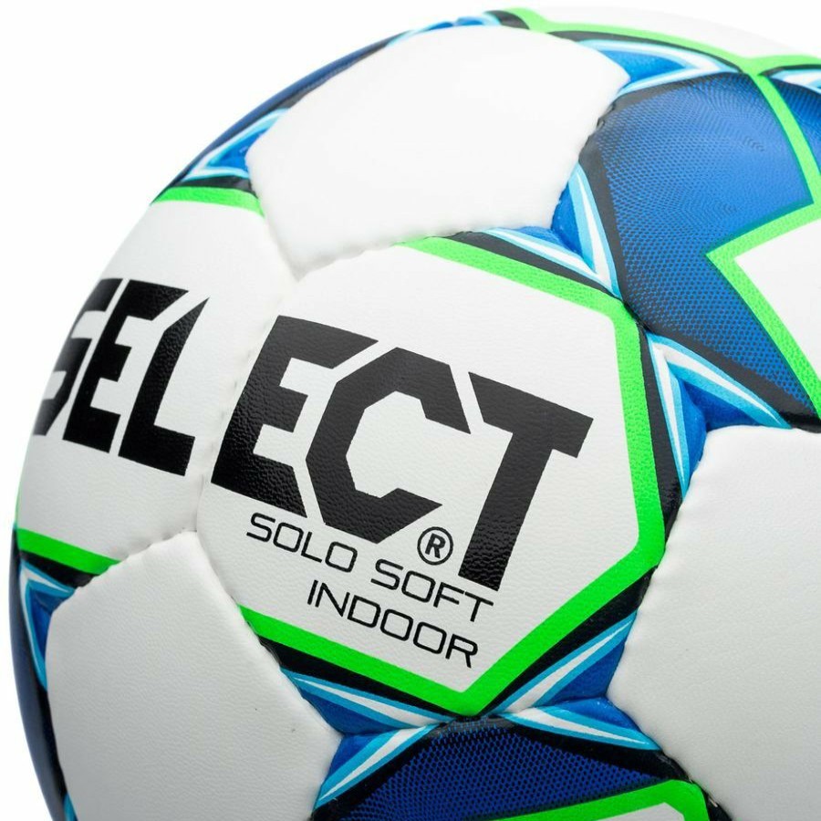 Football * | Sale Select Football Solo Soft Indoor White/Blue/Green