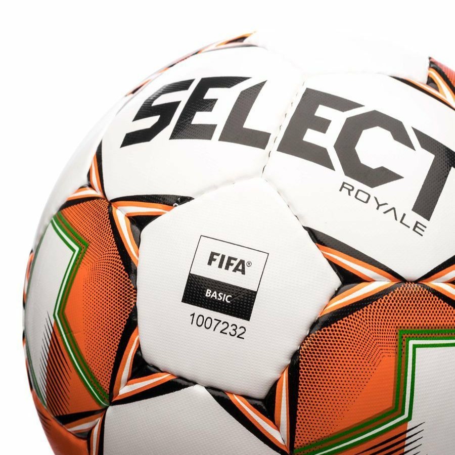 Football * | Sale Select Football Royale V22 White/Orange