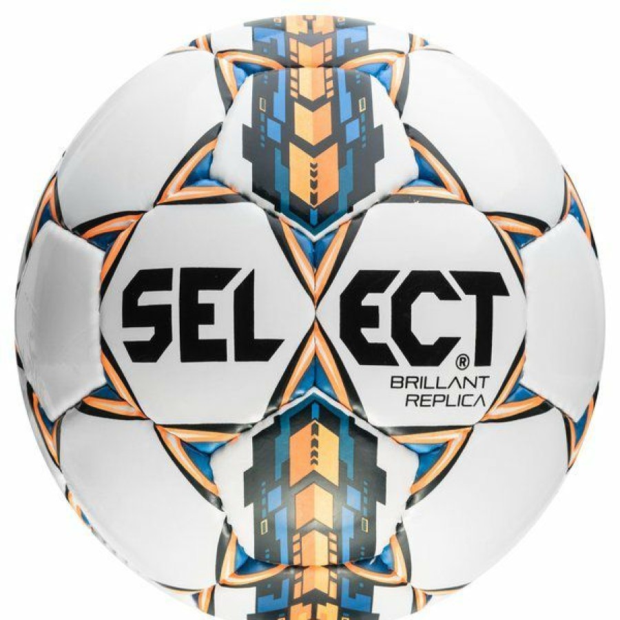 Football * | Outlet Select Football Brillant Replica White/Blue/Orange