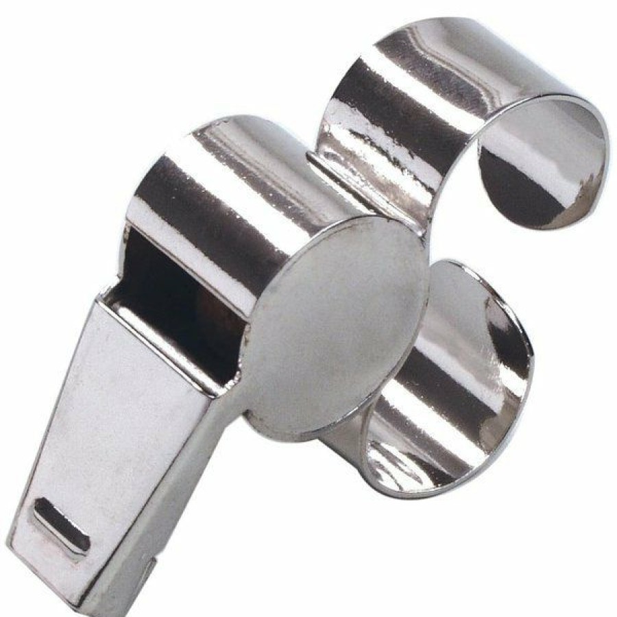 Football * | Online Select Referees Whistle Metal Silver Metallic