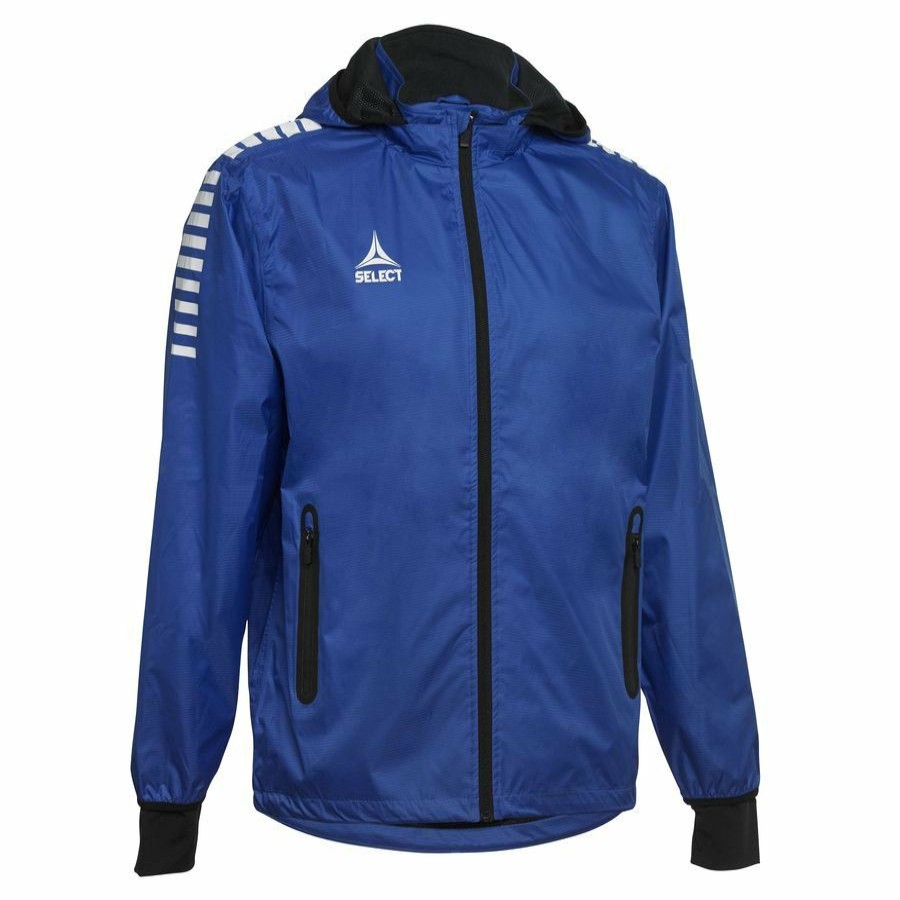 Teamsport * | Online Select Monaco Rain Jacket Blue